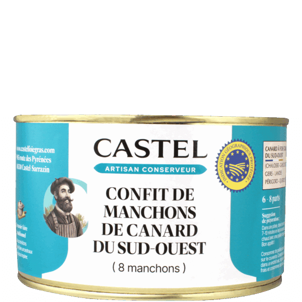 Manchons de canard confits  IGP Boite 8 manchons