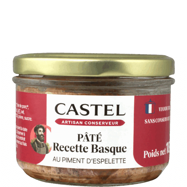 Pate basque au piment d'Espelette / Bocal 180g