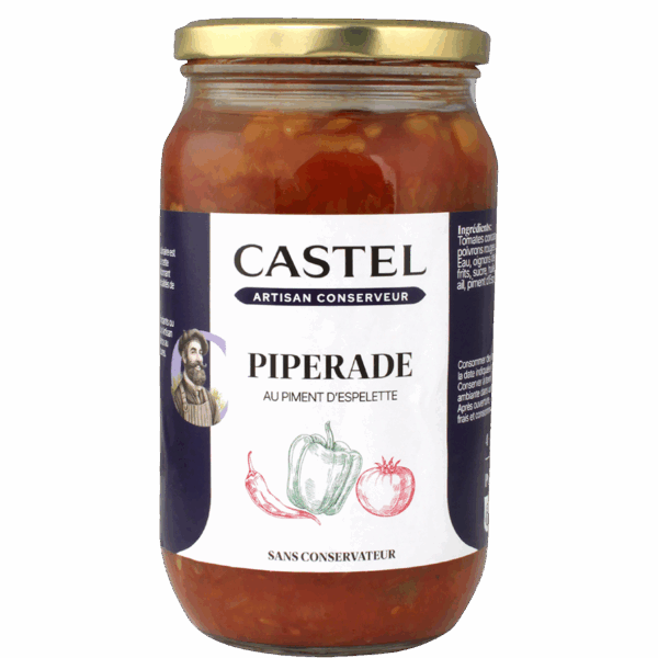 Piperade au piment d'Espelette / Bocal 750g