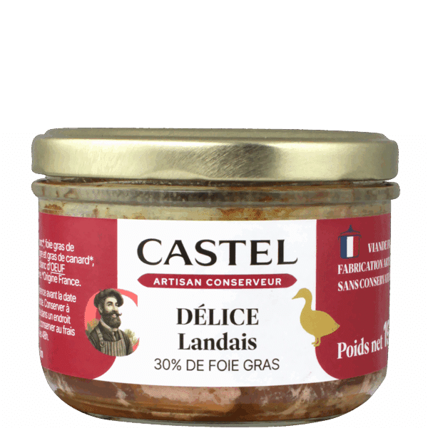 Délice Landais au Foie Gras (30%) / Bocal 190g