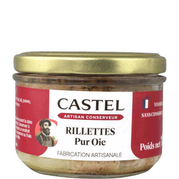 Rillettes d'oie / Bocal 180g