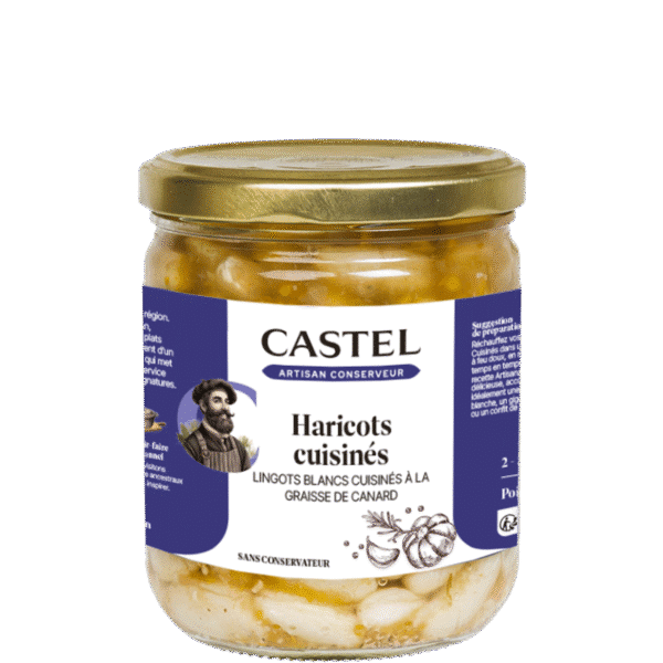 Haricots cuisines / Bocal 400g